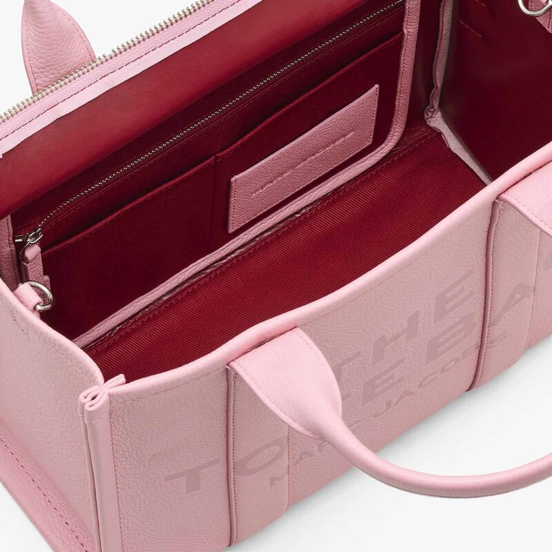 MARC JACOBS The Leather Medium Tote Bag image number 6